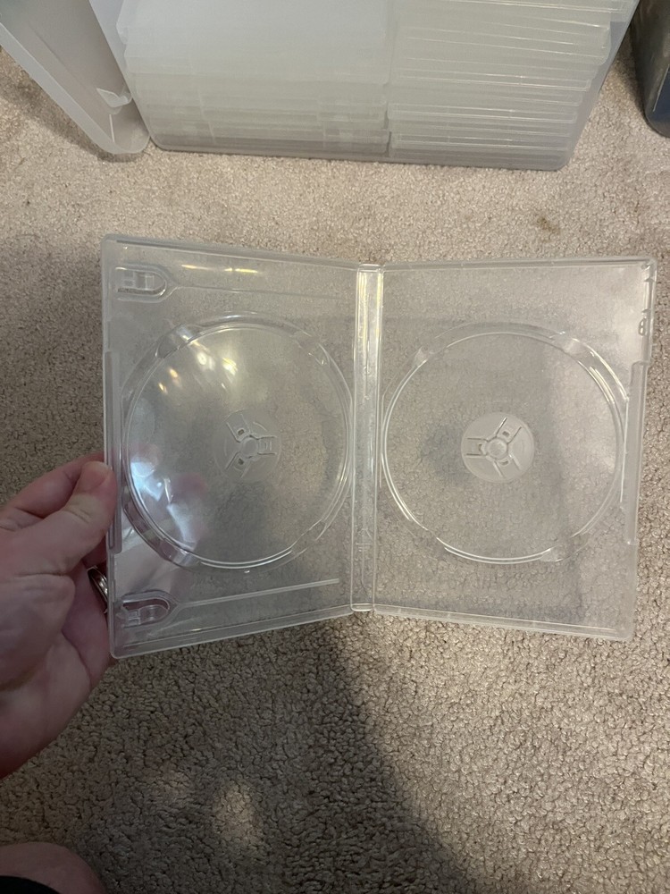 2 Disc DVD Clear Case - Buy One Or More
