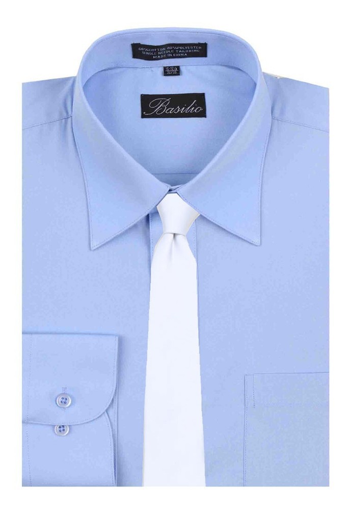 Solid Satin White Plain Classic Necktie Men's Tie Wedding Formals - NWT