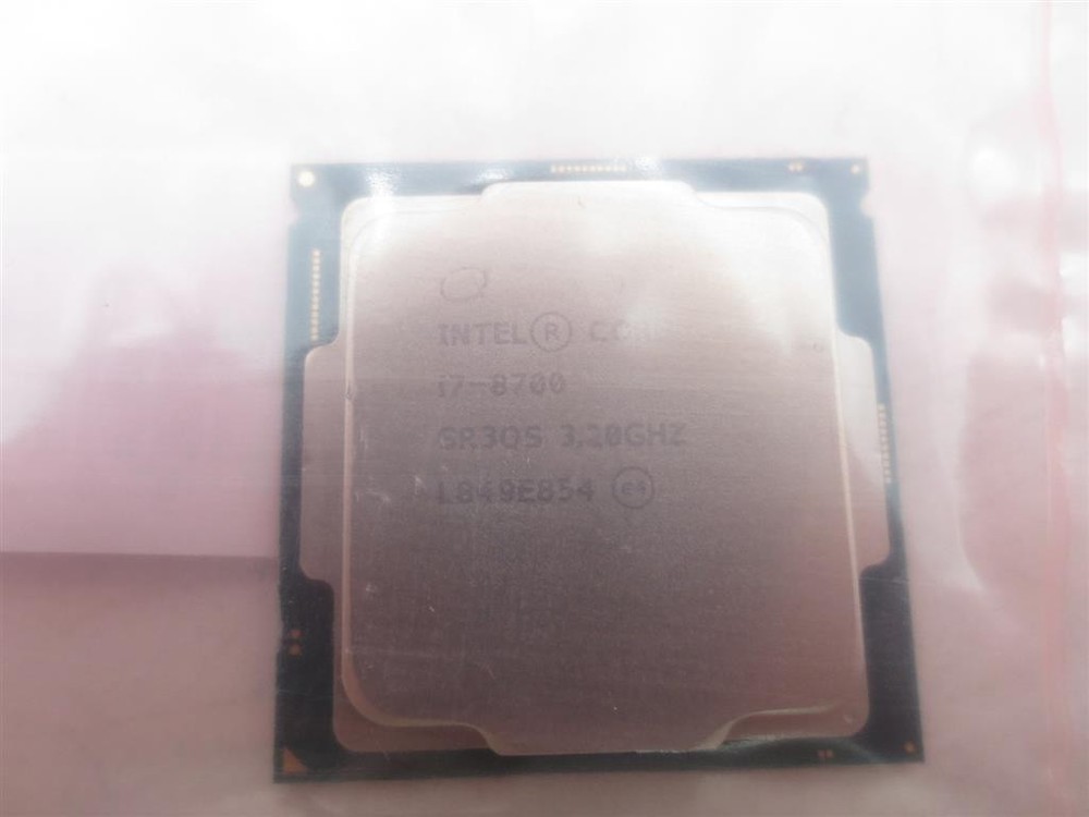 Intel Core i7-8700 SR3QS 3.20GHz 12 MB 6-Core LGA1151 Socket CPU Processor