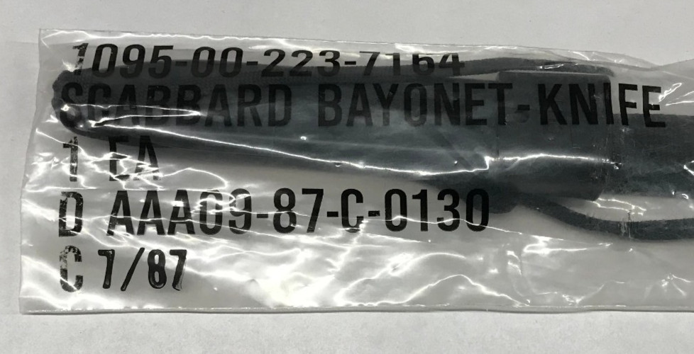 USGI Hauser Products M10 Scabbard NOS