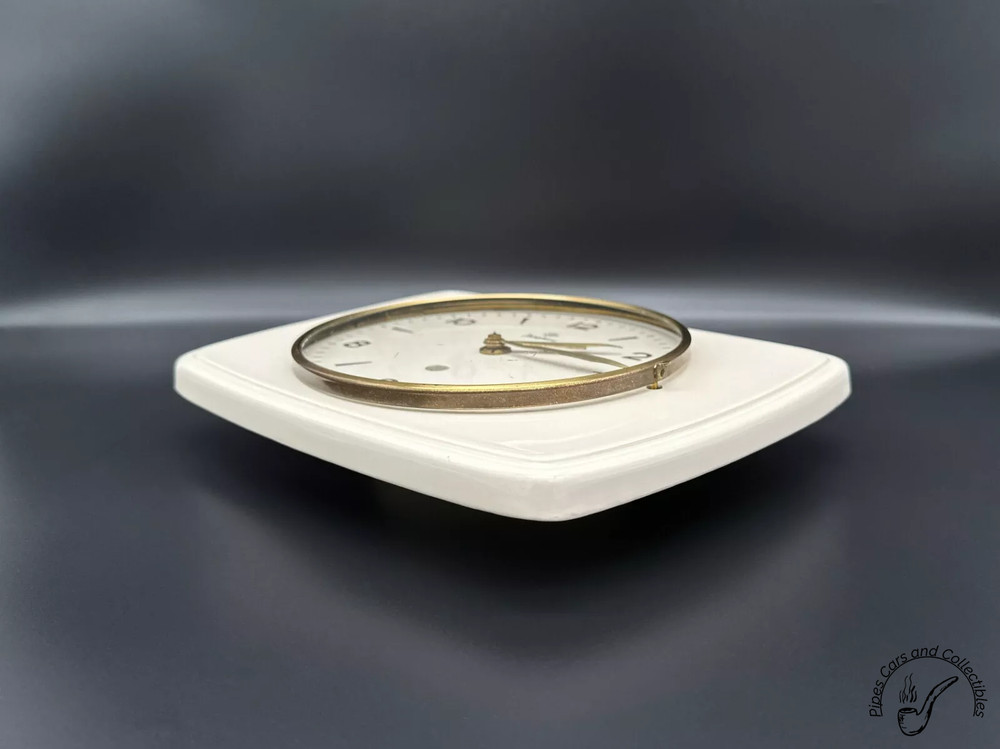 Vintage Junghans Wall Ceramic Mechanical Clock