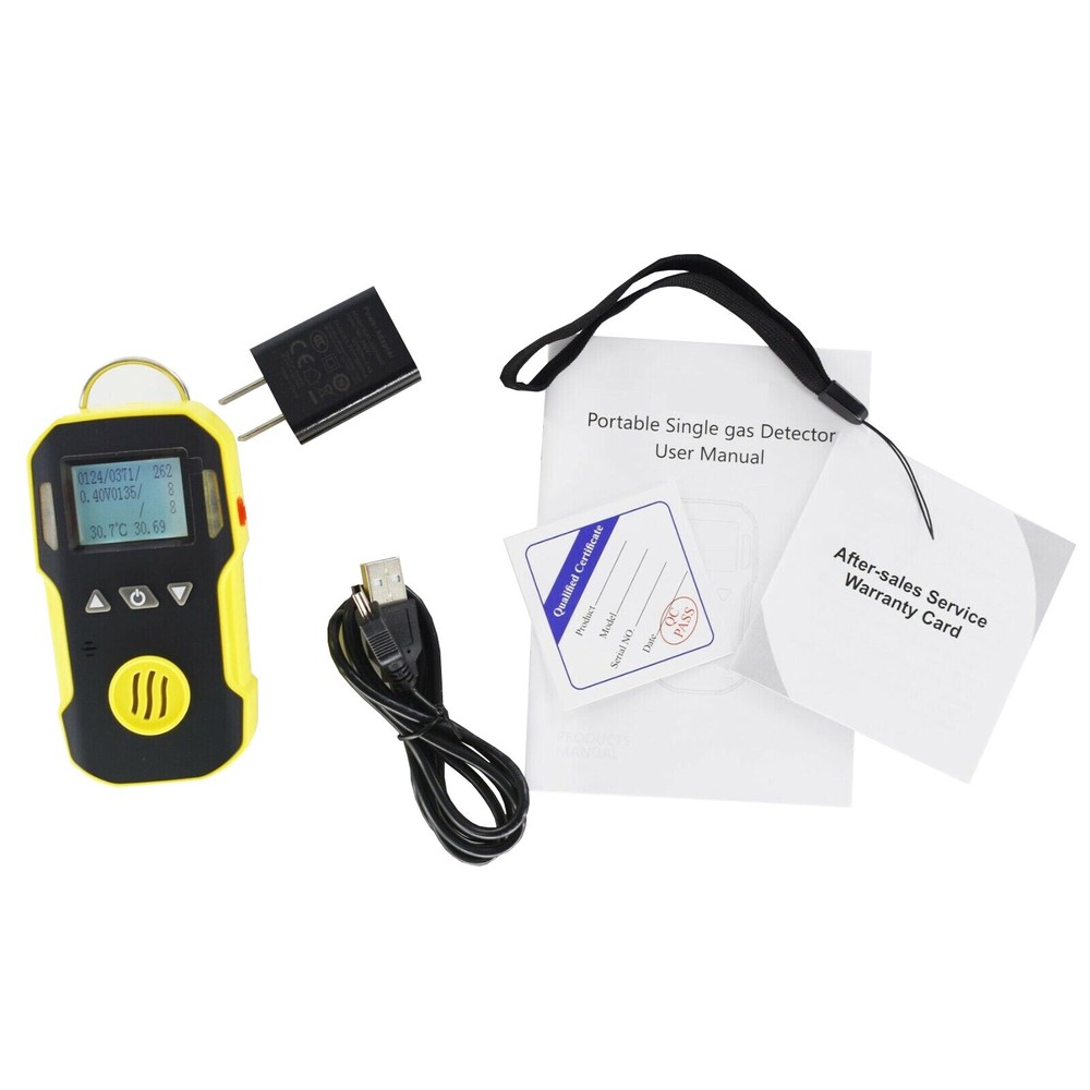Benzene Gas Detector Advanced Self-examination Self-renovation Function 0-100ppm