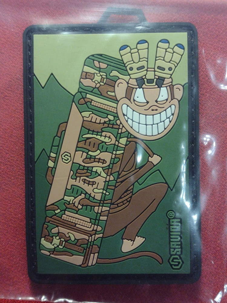 SAVIOR equipment SHOT-SHOW PVC H&L PATCH NIP TACTICAL MONKEY