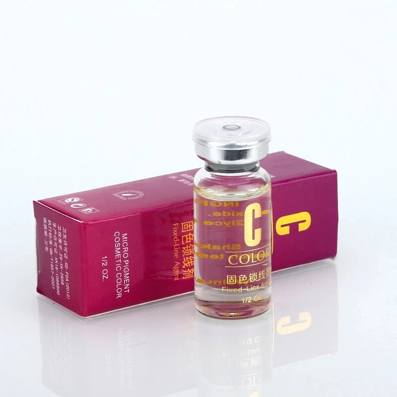 1pcs 15ml Microblading Pigment Fixing Agent Fixed Line Permanent Ink Colour Lock