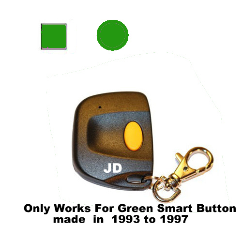 Sears Garage Door Opener Mini Remote Control  Work With Green Smart Button