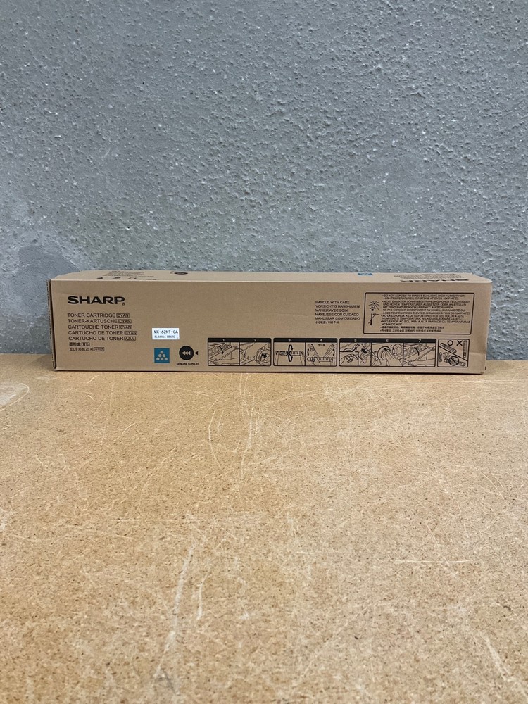 SHARP MX-62NT-CA | Cyan Toner Cartridge
