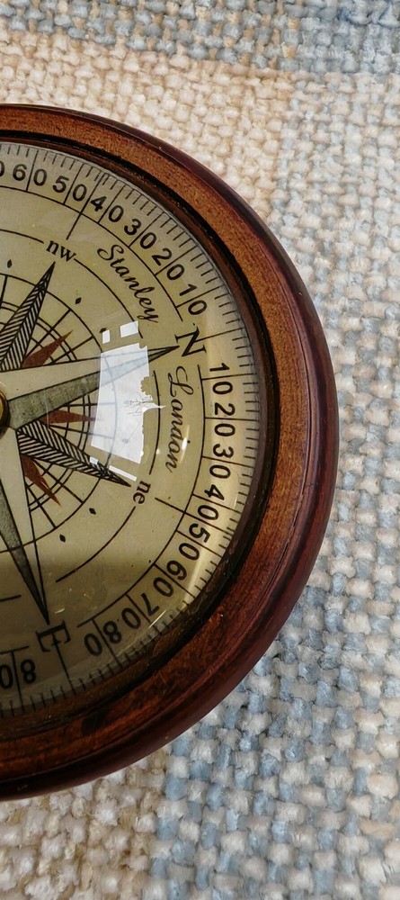 Stanley London Brass Compass - Working