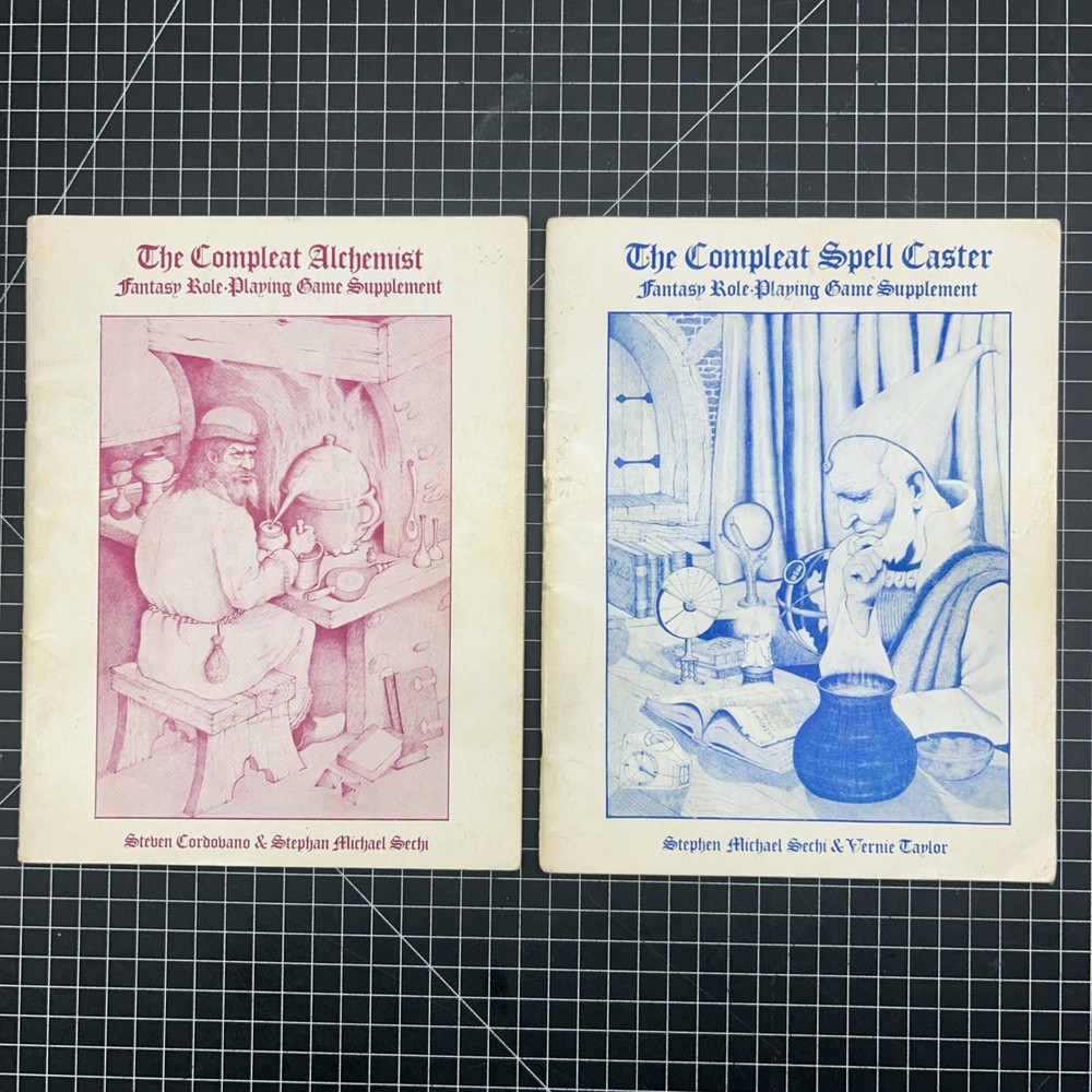 The Complete Spell Caster & The Complete Alchemist 1983