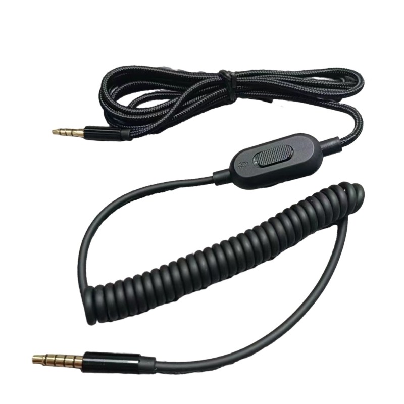 Headphone Cable Inline Mute Control Replacement for A10/A30/A40/A50