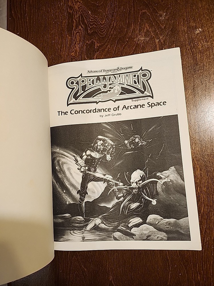 Advanced Dungeons and Dragons Spelljammer Adventures in Space