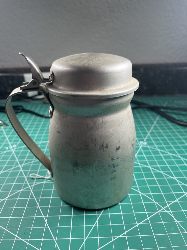 WWII Mess Hall Coffee Creamer Pitcher 1940