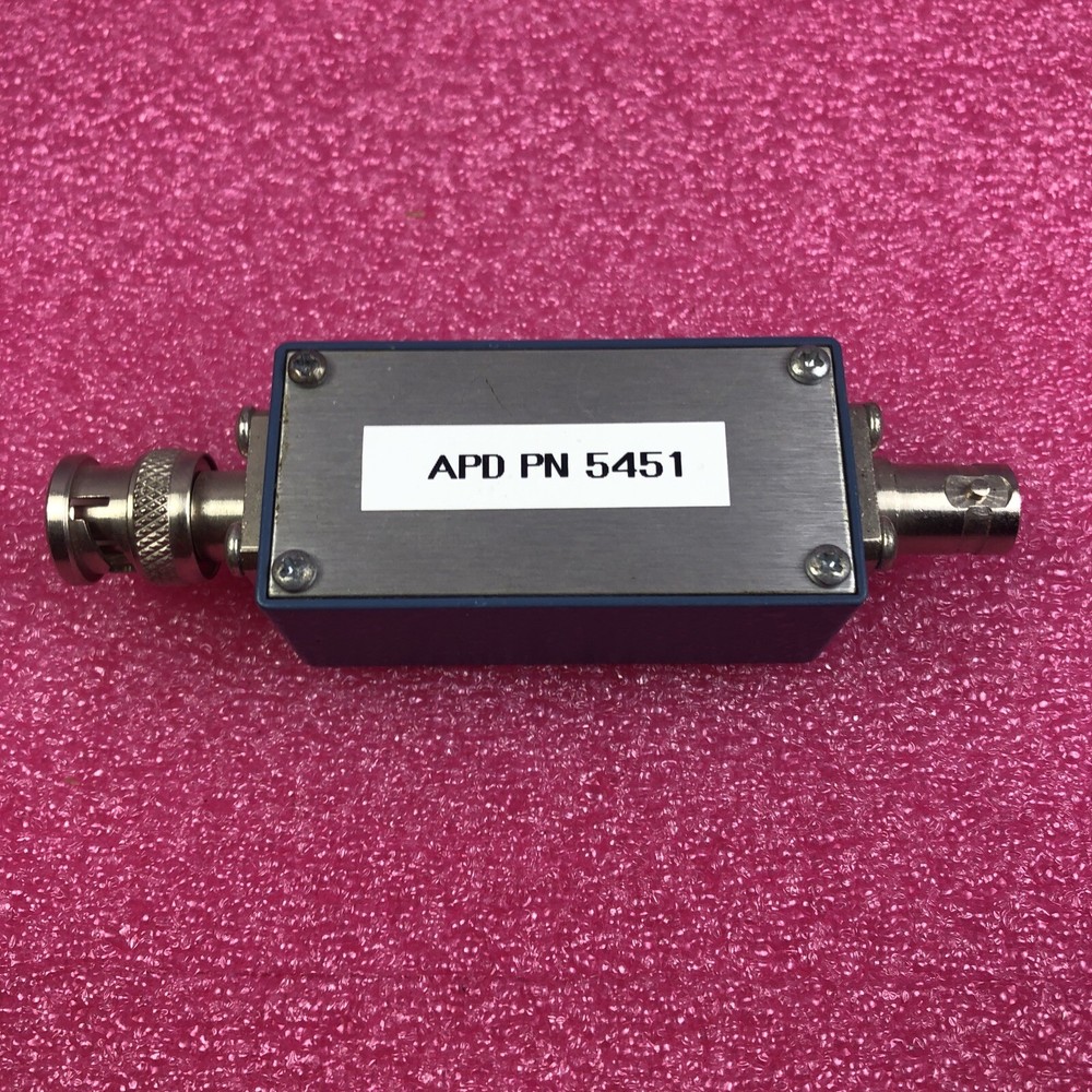 APD PN 5451 BNC Filter