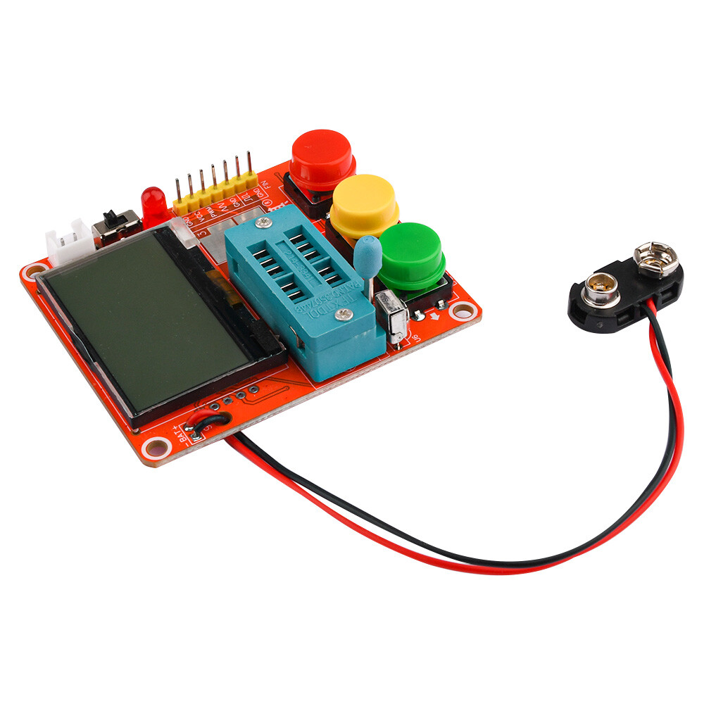 LCR-T4-MINI-Z Transistor Tester 1.7" 12864 LCD Capacitance Servo Frequency test