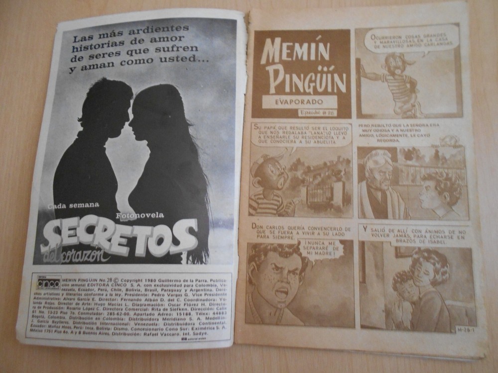 US Cómics E. Cinco MEMIN PINGUIN #28