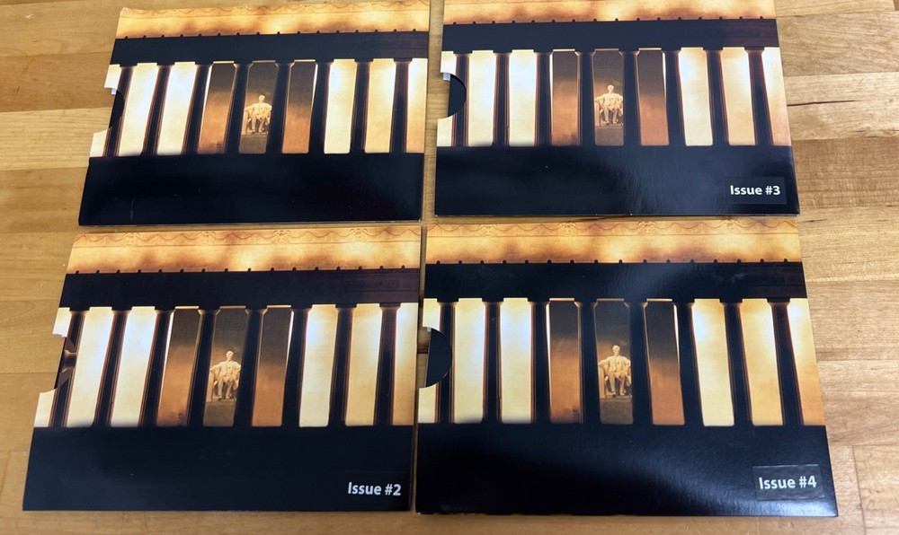 2009 P & D The Lincoln Cent - Bicentennial Program Set - Issue 1-4