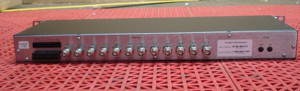 Verint Nextiva S1712E-T Video Encoder 12-Port Networked Video Server