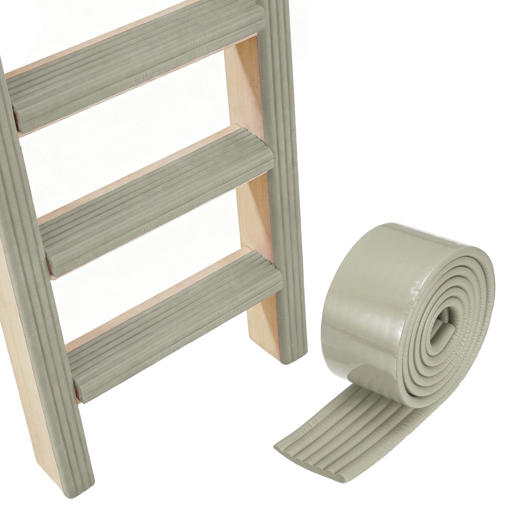 Bunk Bed Ladder Pad, (2m/6.5 Ft, Gray)(1 Pcs), Bunk Bed Step Foam Padding