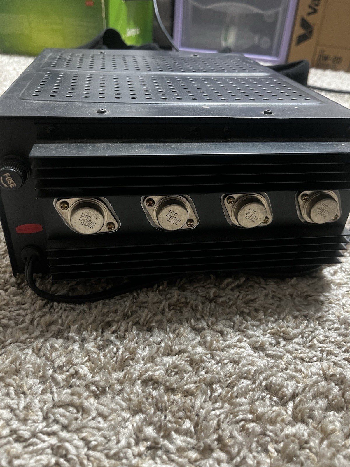 PYRAMID PS-21KX Regulated Power Supply 20A 13.8V DC 115V AC for CB Ham Radio