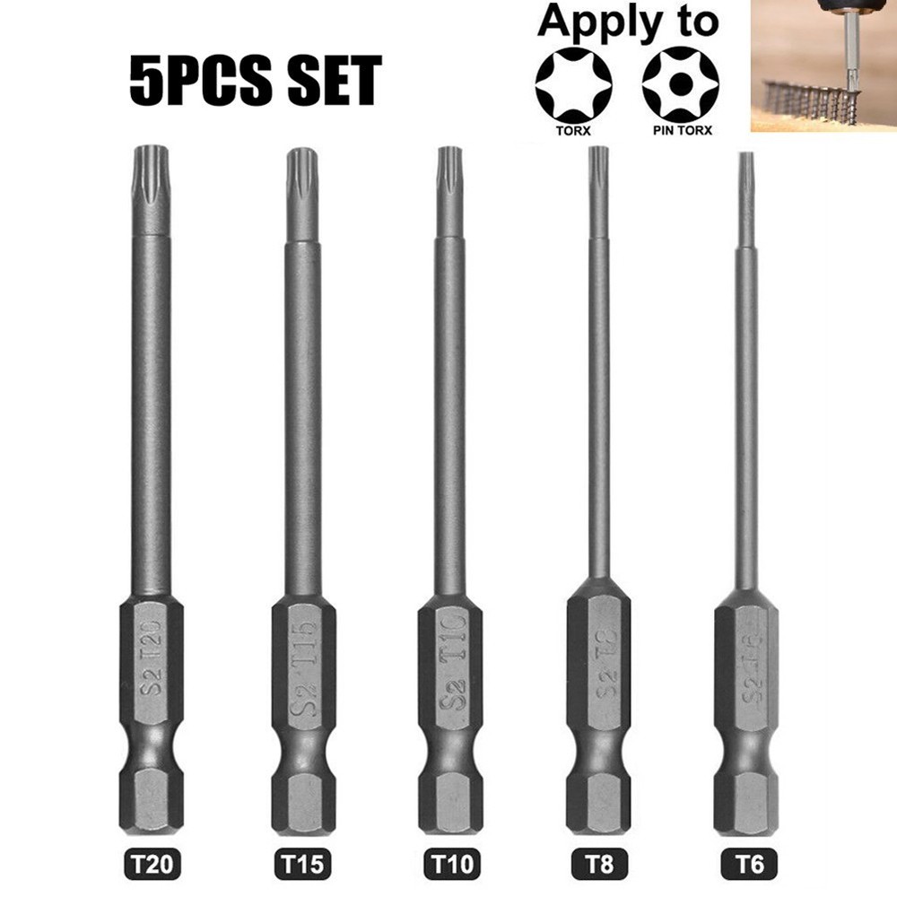 High Performance Magnetic Screwdriver Bits Grab and Hold Screws with Ease