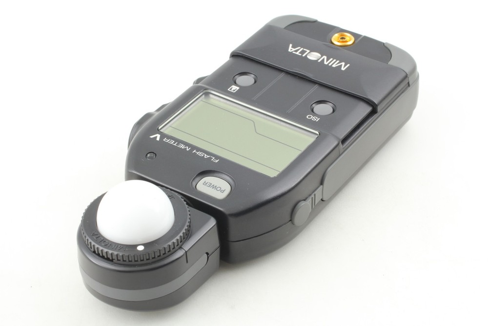 [ MINT ] Minolta Flash Meter V Digital Exposure Light Meter w/ Case From JAPAN