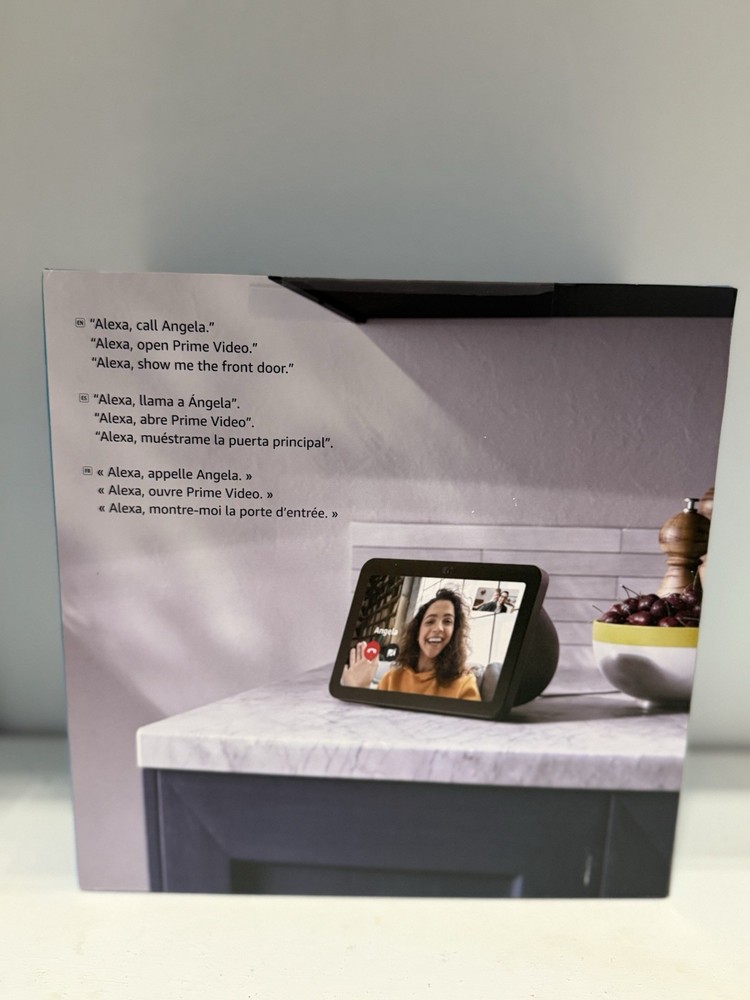 Amazon Echo Show 8 (3rd Generation) 8-inch Smart Display with Alexa, Charcoal