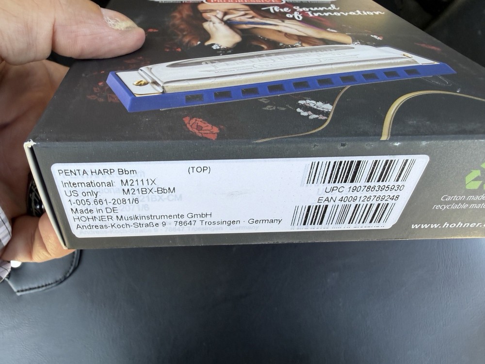 Hohner PentaHarp Harmonica Bb minor