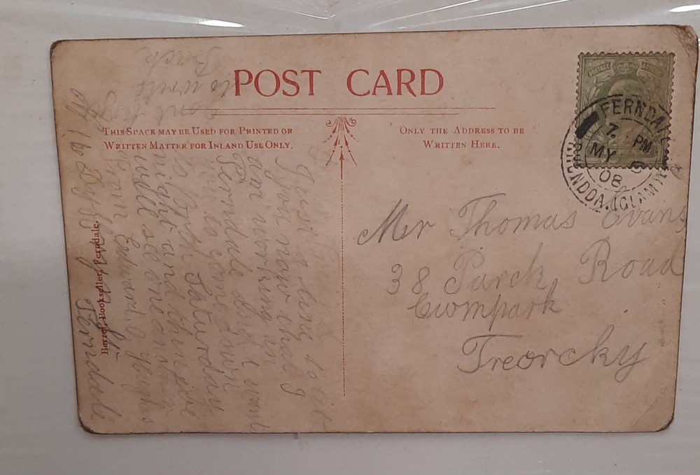 Antique Welsh Colliery Pithead Postcard Coal Mining Mine Miner