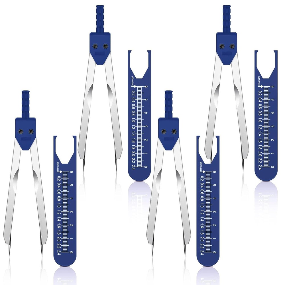 EKG Caliper ECG Calipers Measuring Tool with Ruler Electrocardiogram Drafting...