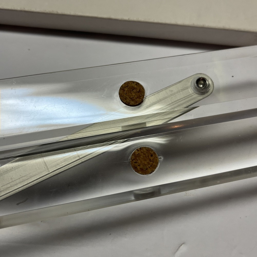 Vintage The C-Thru Ruler Co. Hinged Parallel Drafting Ruler