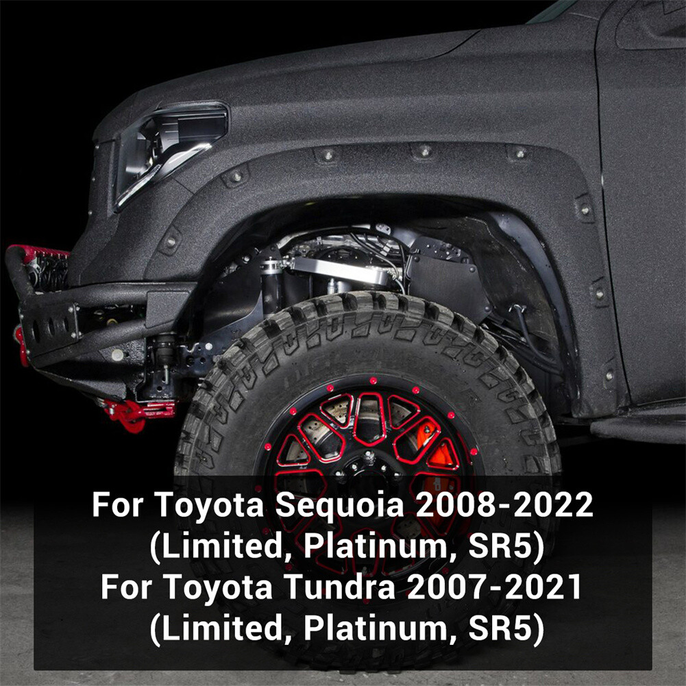 For Toyota Tundra & Sequoia 2007-2022 Splash Shield Fender Liner Apron Seal