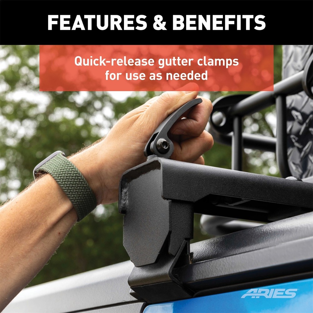 ARIES 2070450 Jeep Roof Cargo Brackets