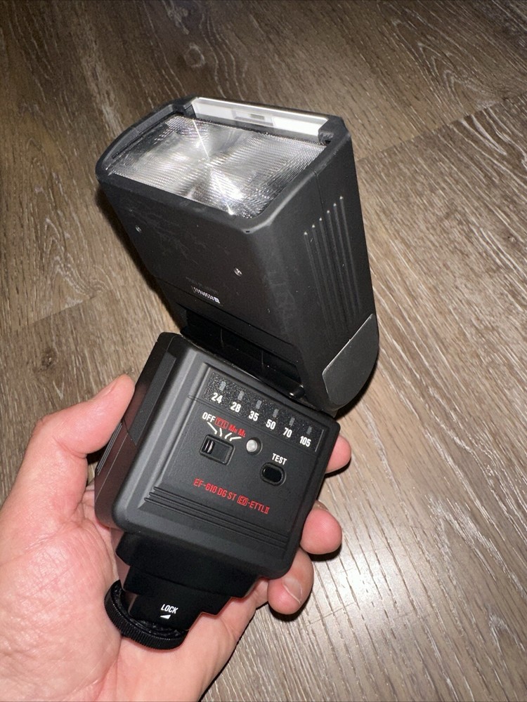 Sigma EF-610 DG ST Flashgun for Canon EOS Cameras Tested Working
