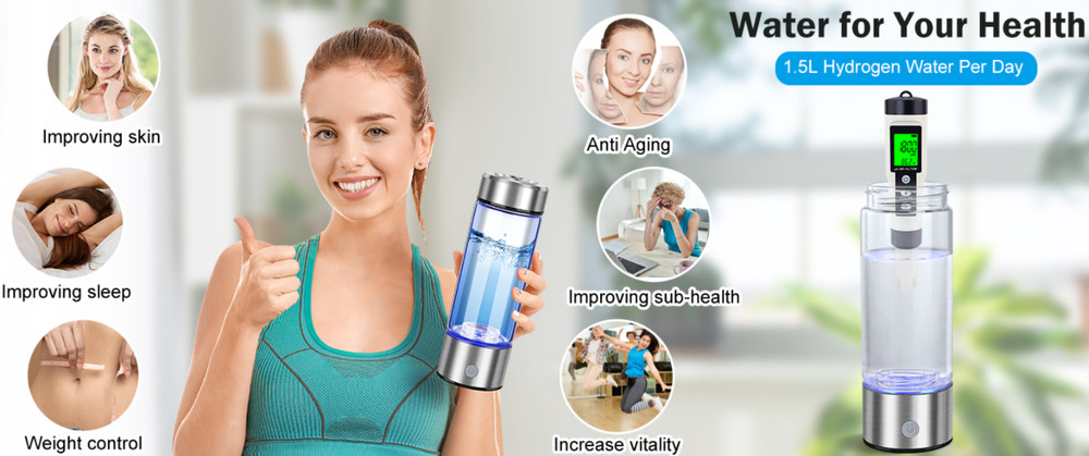 HydroWata™ Hydrogen Water Bottle