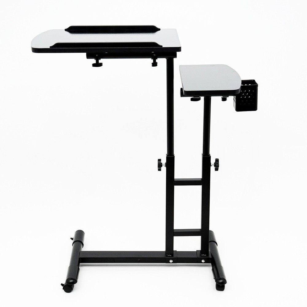 Mobile Tattoo Workstation Arm Rest Stand Desk Table Rolling Workbench Holder NEW