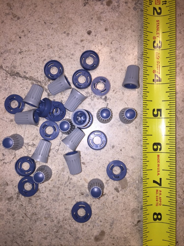 15 MACKIE Blue KNOBs REPLACEMENT PART PIECE MIXER