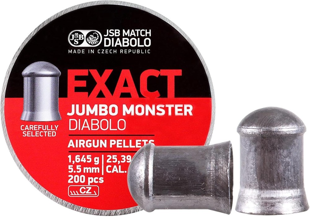 Match Diabolo Exact Jumbo Monster - Doomed 200 Pellets & High Performance