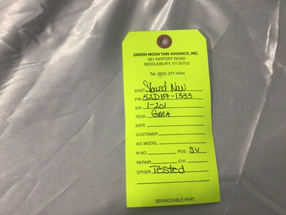 NSD360 Slaved Navigation Situation Display 52D137-1333