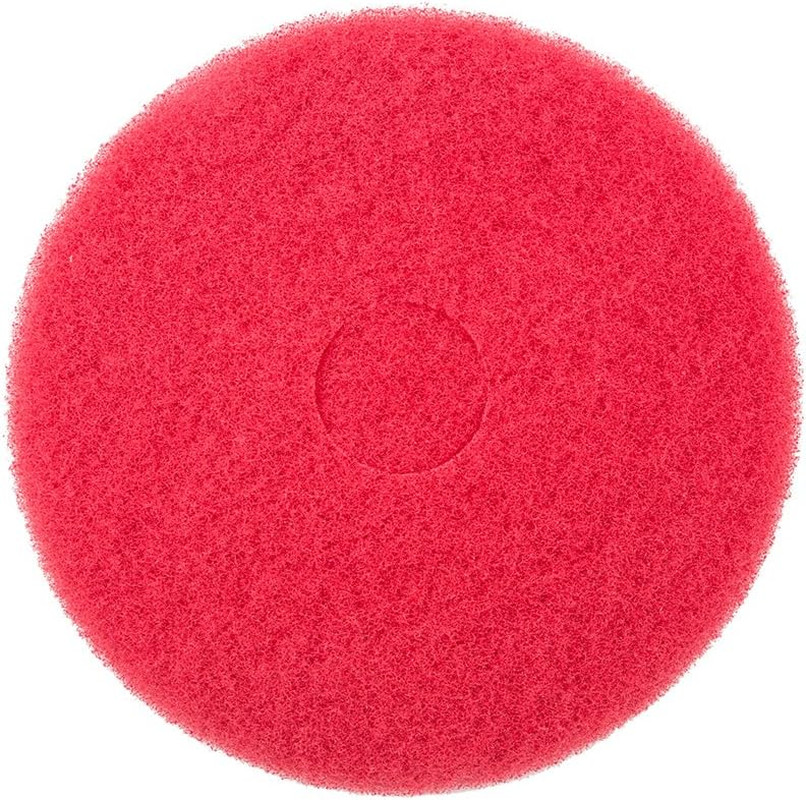 45017R - 17" Red Floor Maintenance Pads (5 Pack)