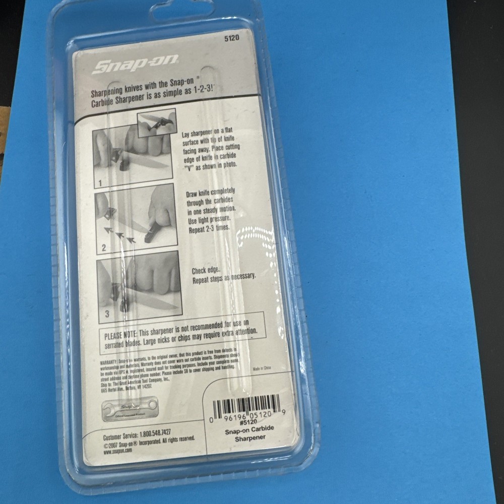 Snap-on 5120 Carbide Knife Sharpener