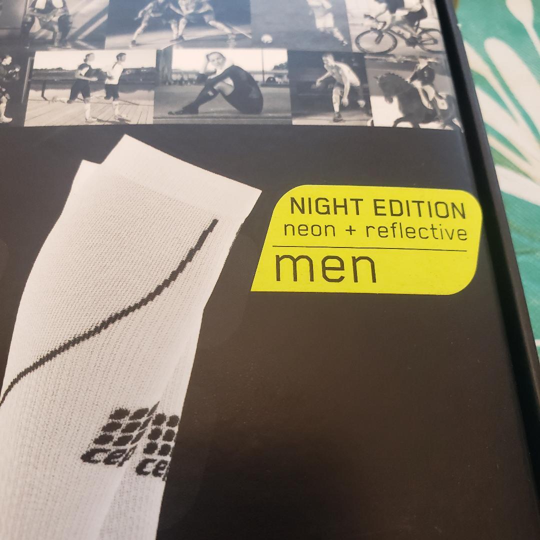 CEP Men's Pro+ Night Neon Calf Sleeves Performance Crossfit Choose Color & Size