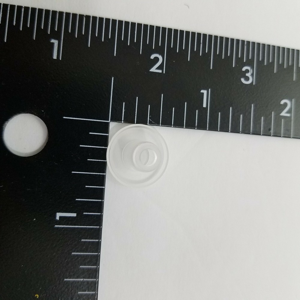 Horizontal Blind Caps 3/4 Inch Clear Replacement