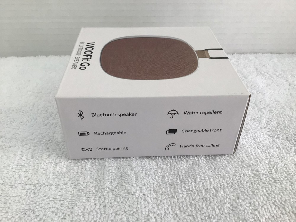 WOOFit Go Bluetooth Portable Speaker Rose