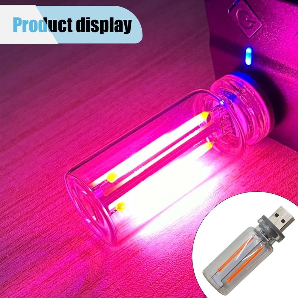 Versatile Mini USB LED Lamp - Eco-Friendly Ambient Light for All Spaces