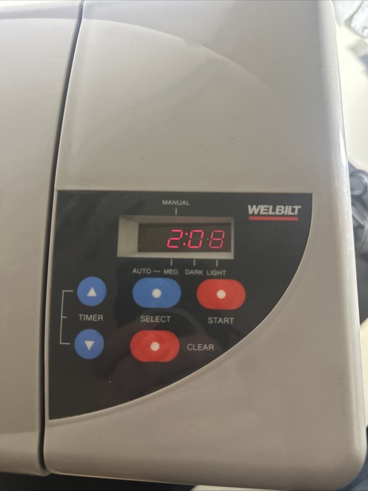 Welbilt Bread Maker Making Machine Model ABM350-2 1 lb Loaf