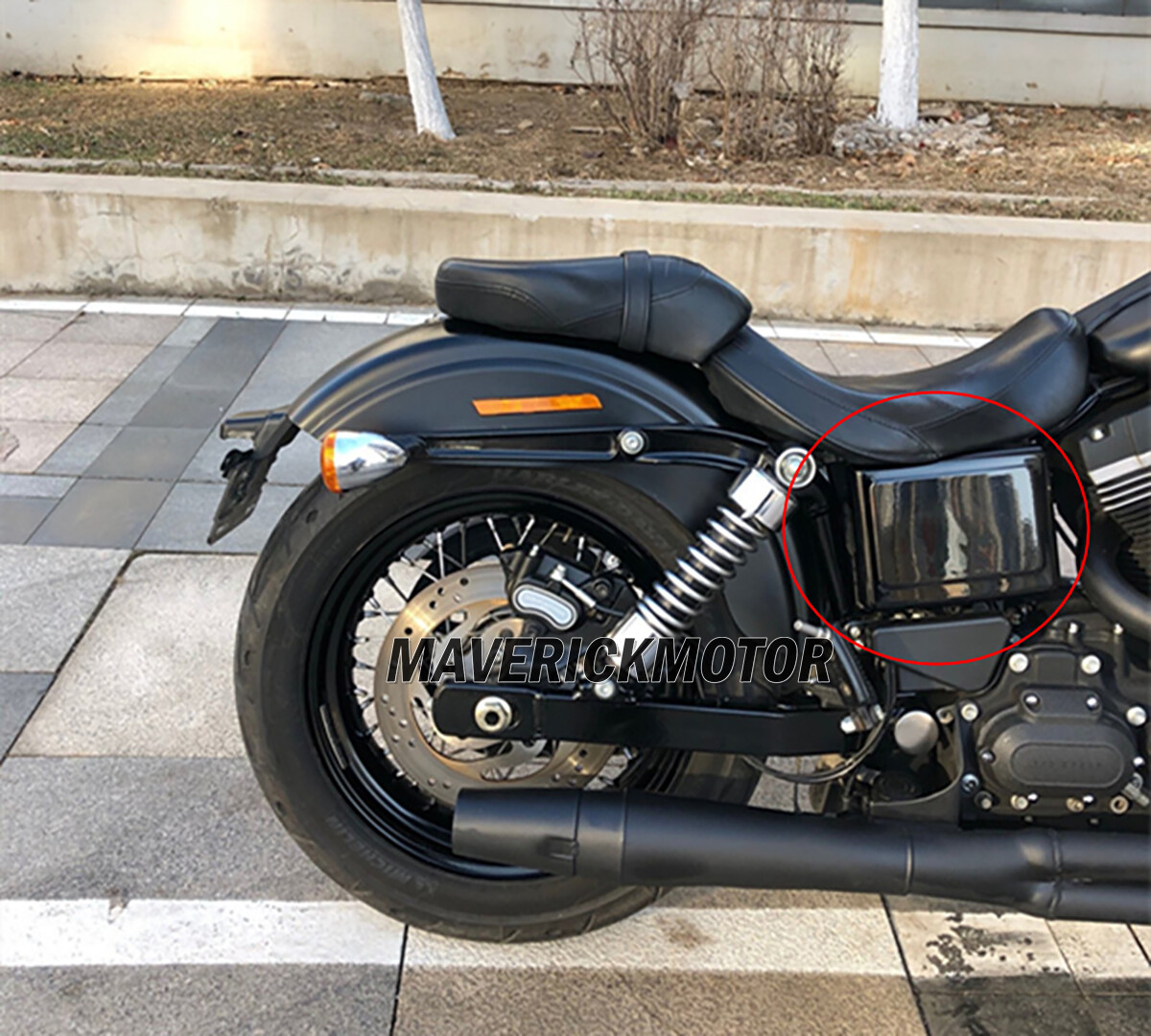 Battery Cover For Harley Dyna Wide/Super Glide Fat/Street Bob Switchback 2006-17