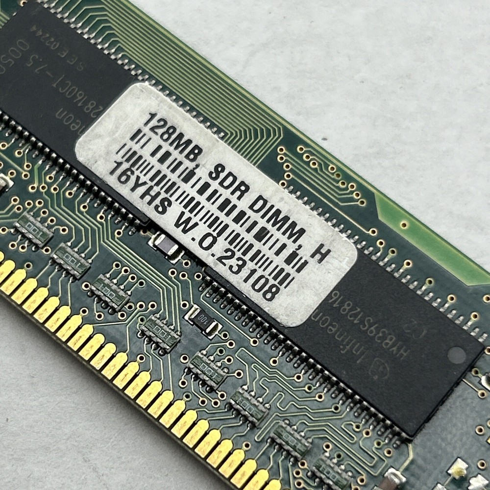 128MB PC133 168 PIN DIMM SDRAM MEMORY MODULES 128 Megabyte 16x64 PC-133 Non-ECC
