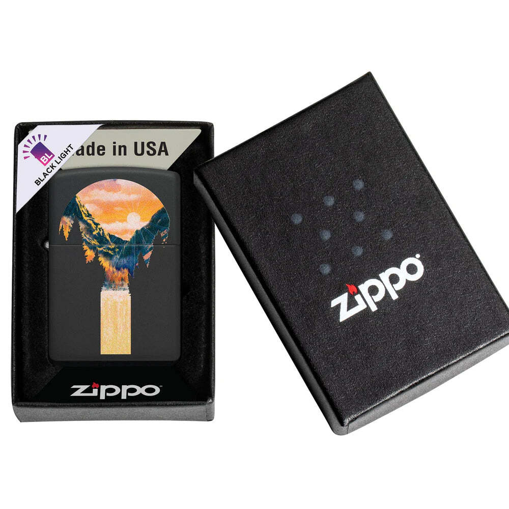 Zippo Mountain Waterfall Design