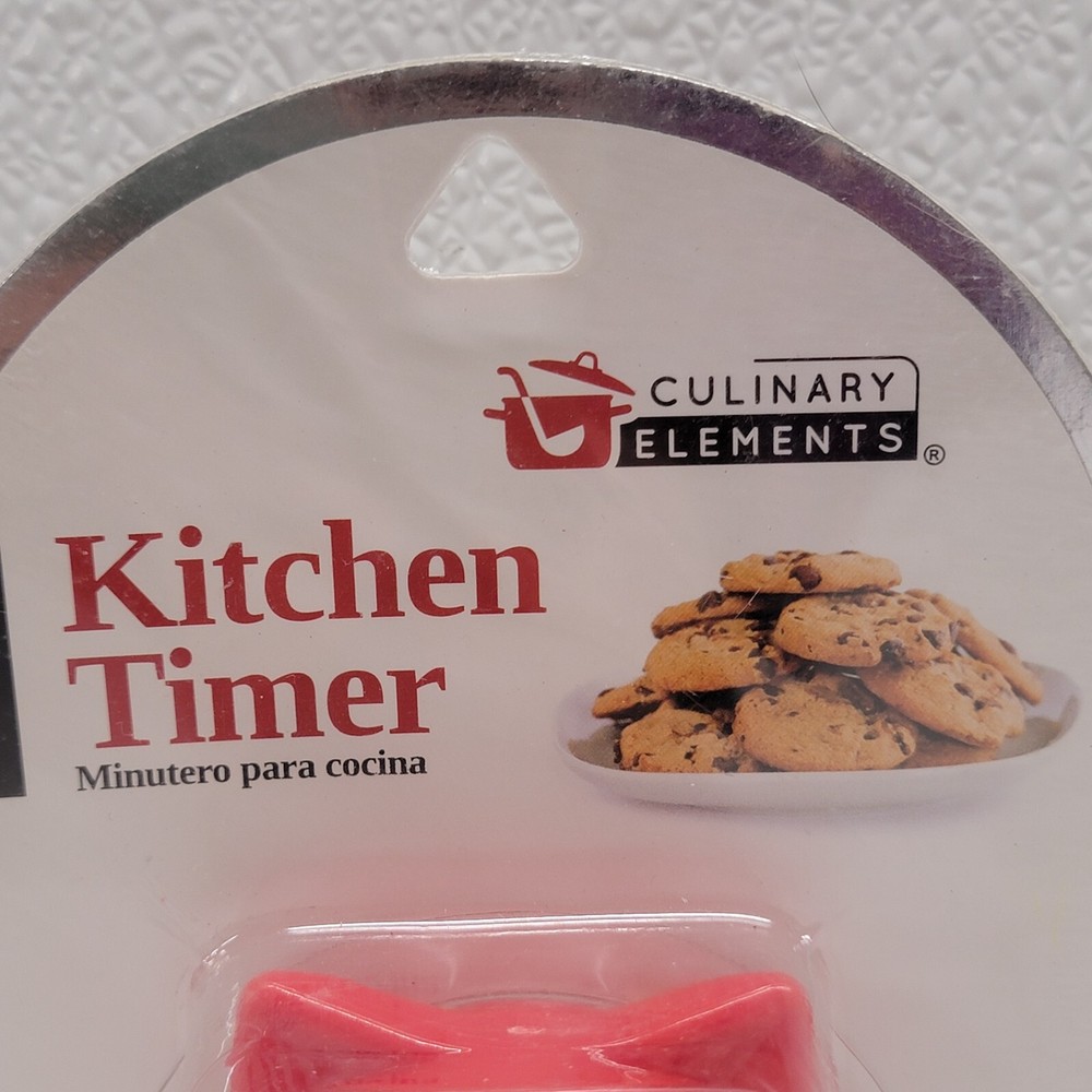 Culinary Elements Red Owl Bird 60 Minute Kitchen Timer