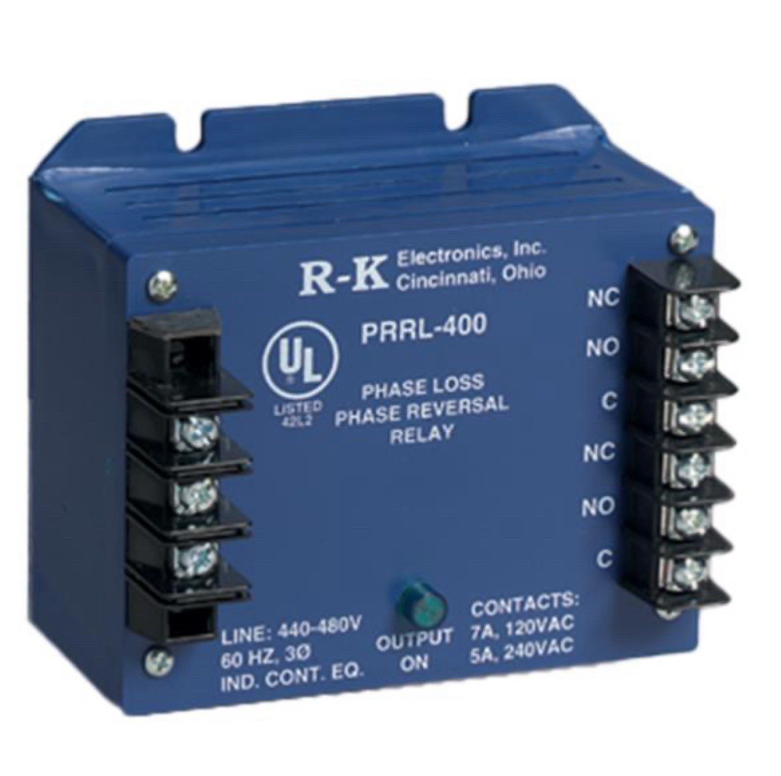 R-K ELECTRONICS PRRO-400 / PRRO400 New In Box Phase/Voltage Loss Relay