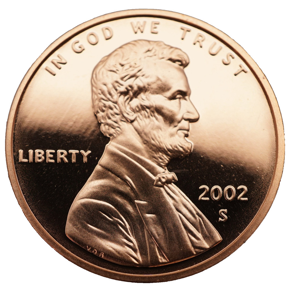 2002-S Proof Lincoln Cent